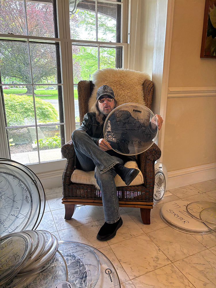 Collectible 17 - Signed 16" Drum Head
