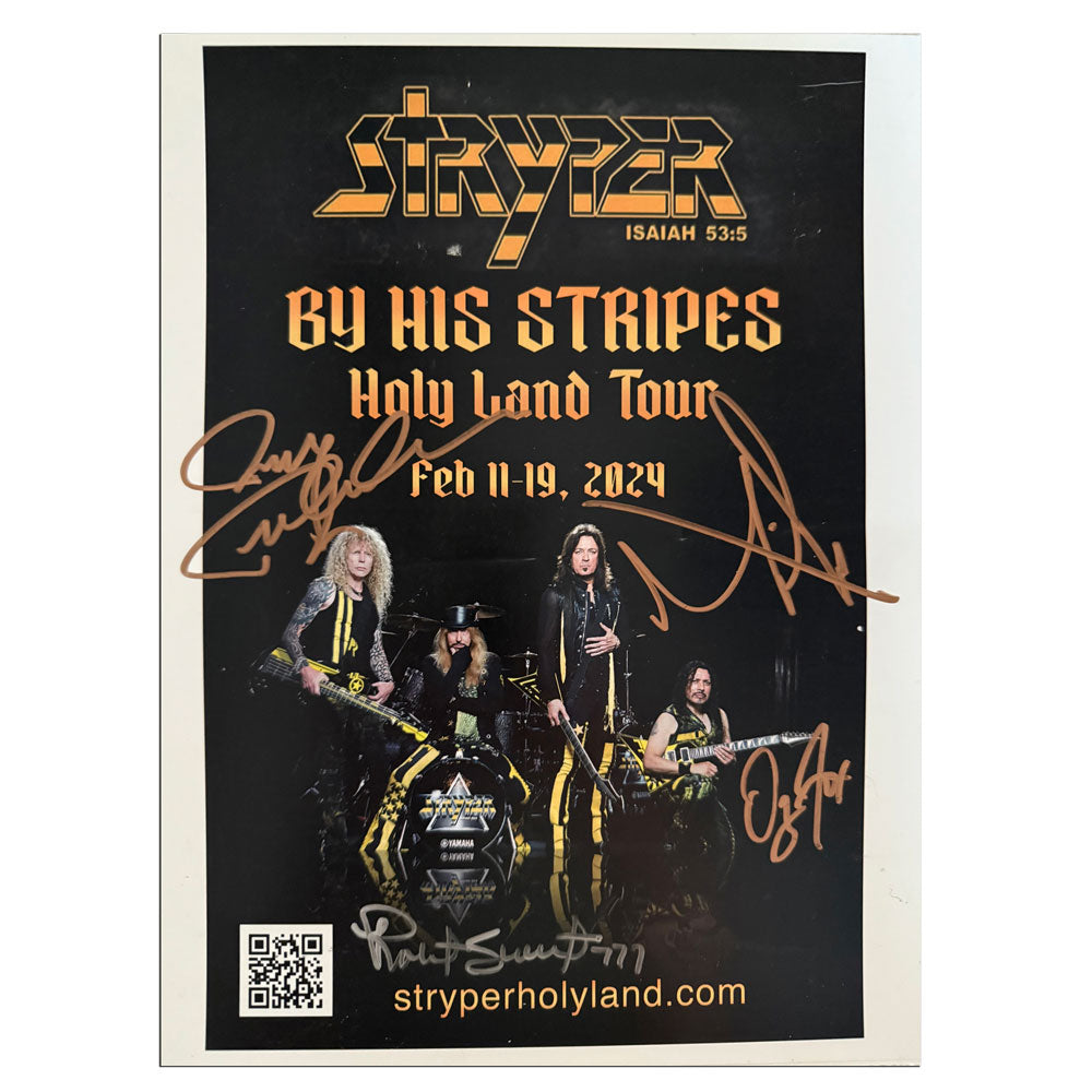 Collectible 29 - Signed Holy Land Tour Flyer