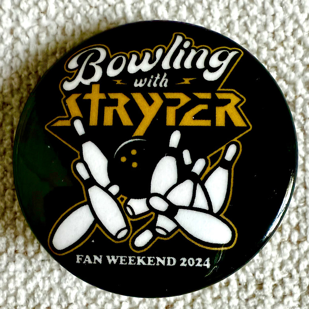 Collectible 30 - Bowling With Stryper Button