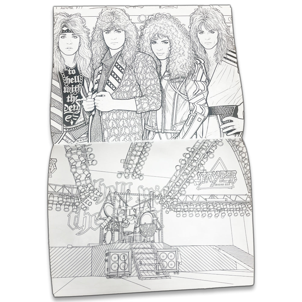 To Hell With The Devil Coloring Book