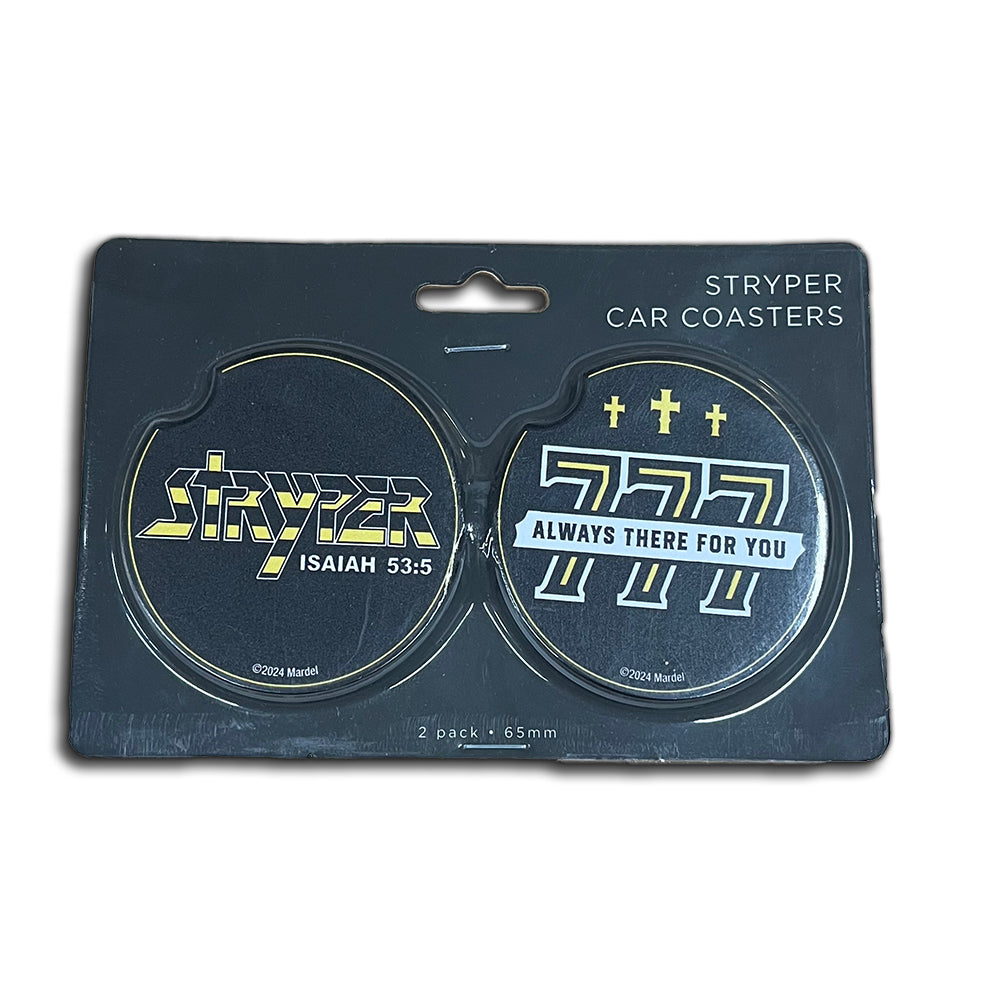 Stryper Car Coasters