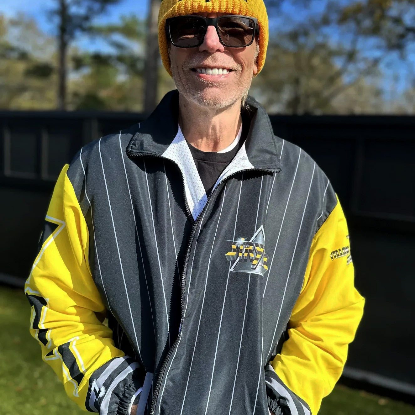 Stryper Pinstripe Windbreaker