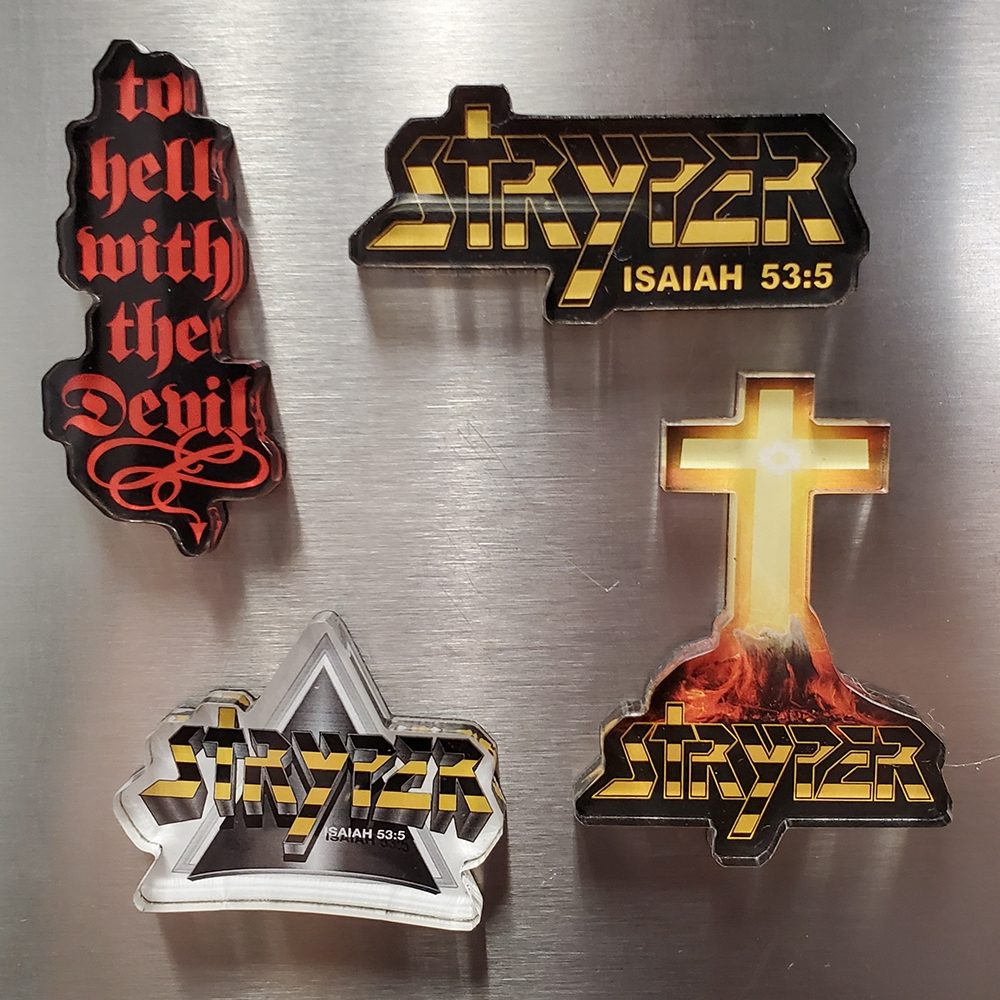 Stryper Magnet 4-Pack