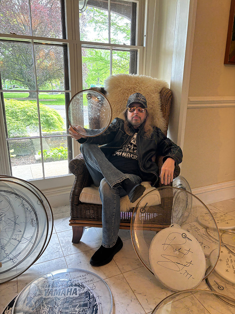 Collectible 11 - Signed 12" Drum Head