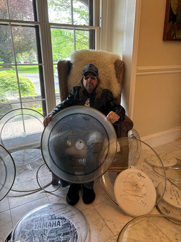 Collectible 13 - Signed 24" Drum Head