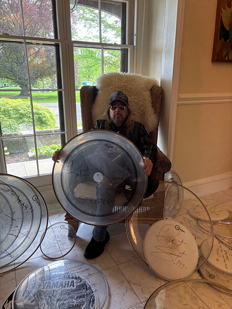 Collectible 14 - Signed 24" Drum Head