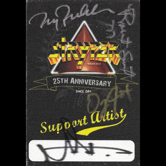 Autographed Pass #9 - 25th Anniversary Tour Support Artist