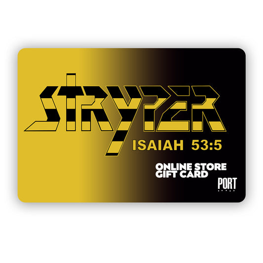 Stryper Gift Card