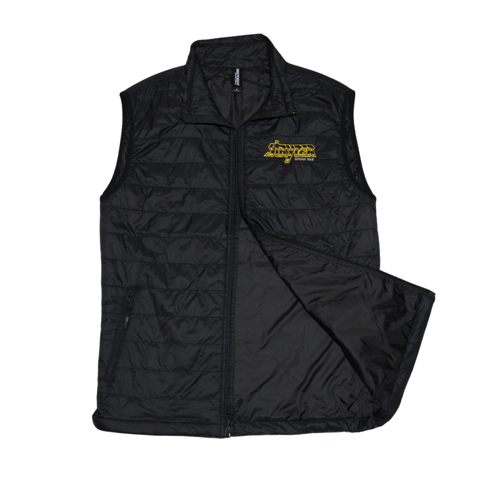 Stryper Logo Puffer Vest