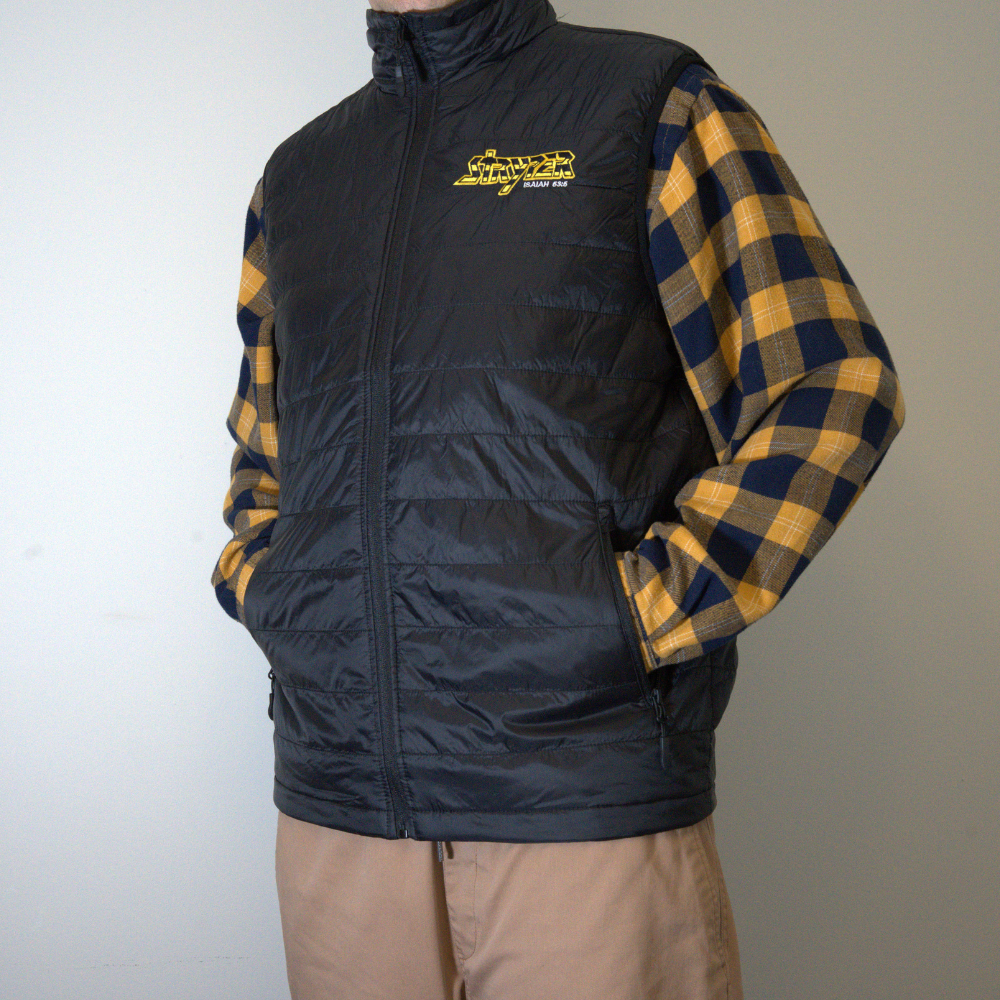 Stryper Logo Puffer Vest