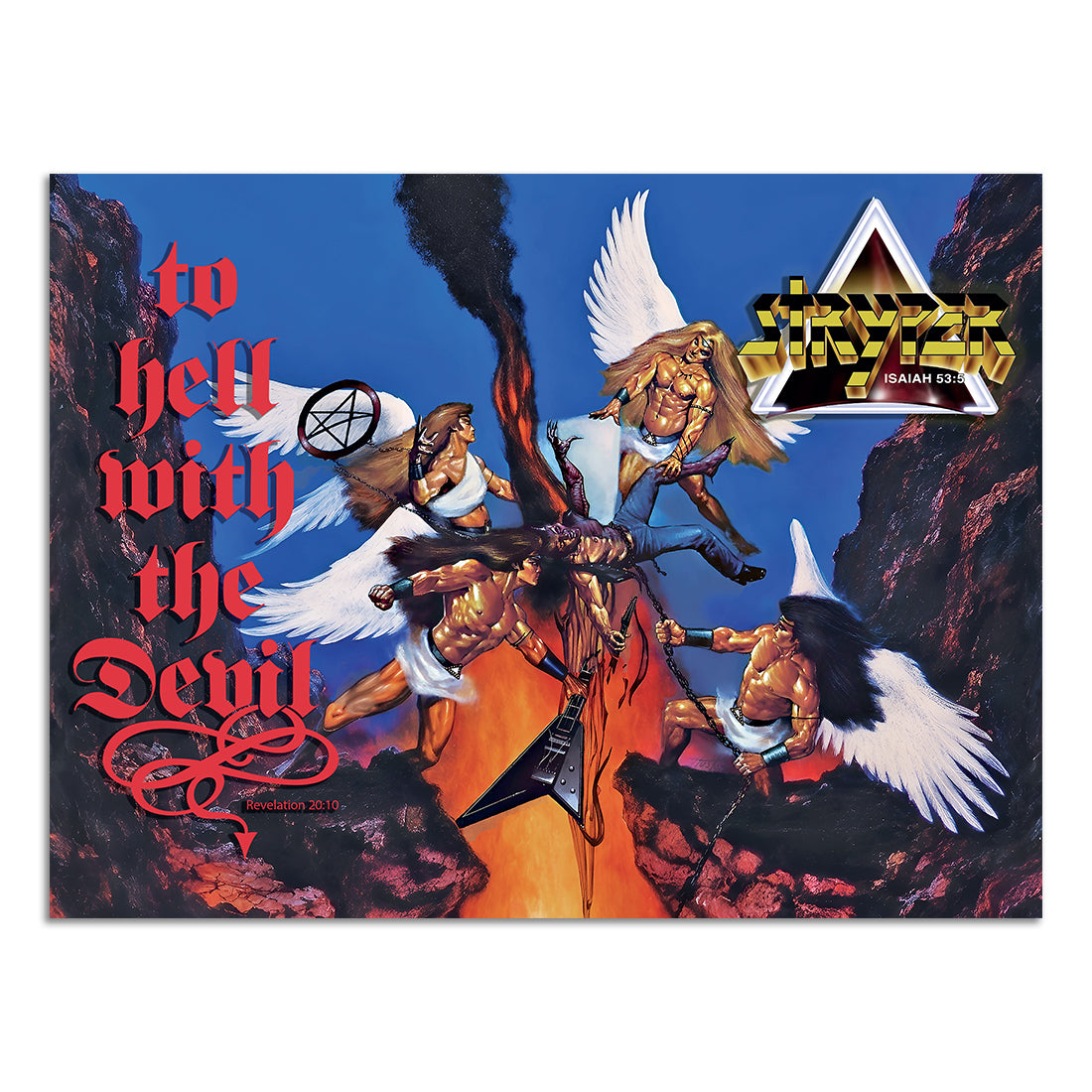 To Hell With the Devil Original Cover Art Poster