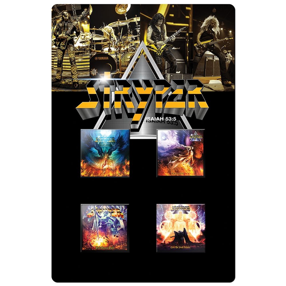 Stryper Button 4 Pack - The Modern Era