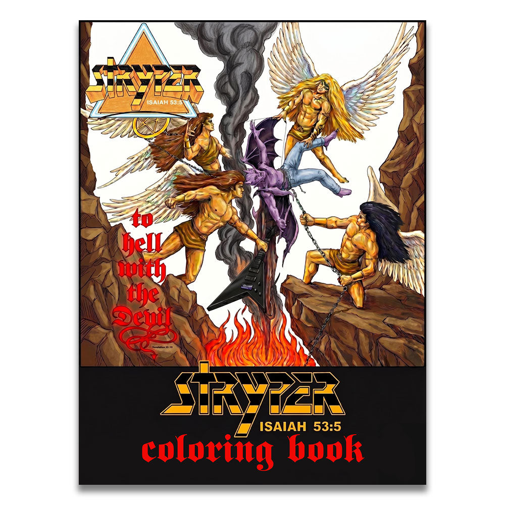 To Hell With The Devil Coloring Book