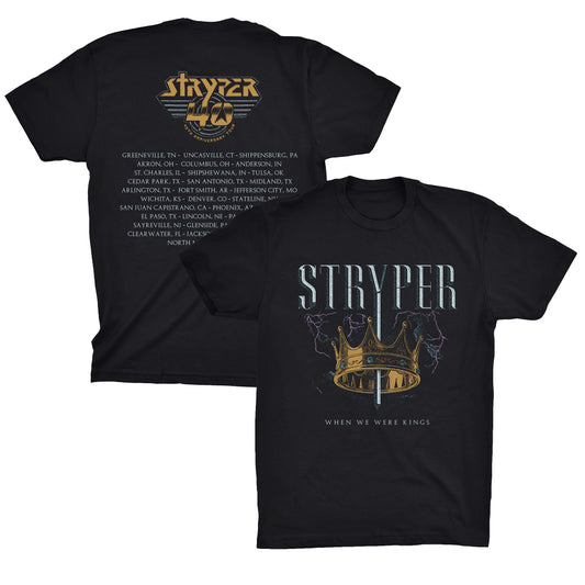 40th Anniversary Tour When We Were Kings Crown T
