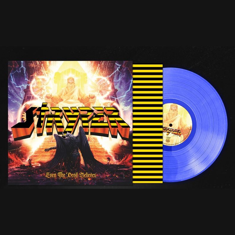 Even The Devil Believes Limited Edition Die Cut Cover LP - Blue Vinyl