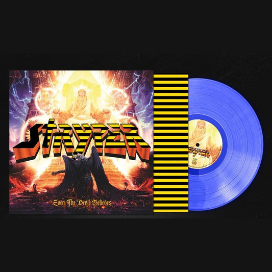 Even The Devil Believes Limited Edition Die Cut Cover LP - Blue Vinyl