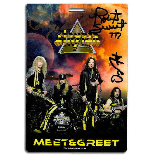 Autographed 2024 Band Pic Meet & Greet Pass