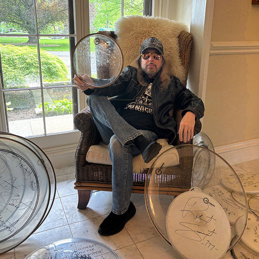 Collectible 11 - Signed 12" Drum Head