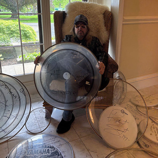 Collectible 14 - Signed 24" Drum Head