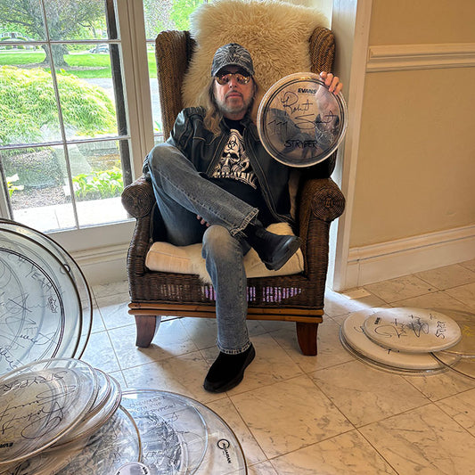 Collectible 20 - Signed 12" Drum Head