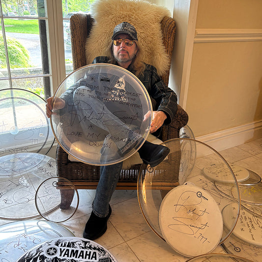 Collectible 21 - Signed 20" Drum Head