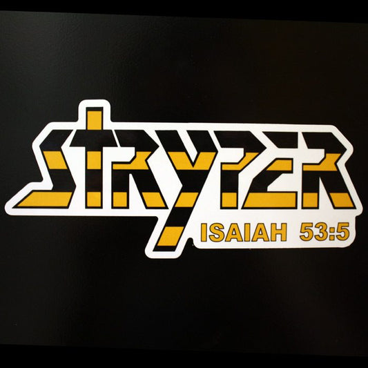 Stryper Die Cut Sticker