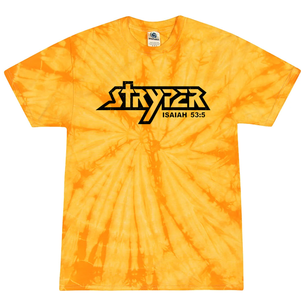 Stryper Tie Dye T - Spider Gold